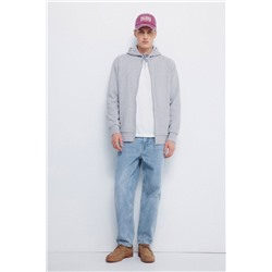 Sudadera capucha cremallera