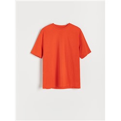 T-Shirt aus dickem Baumwollstoff