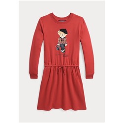 Girls 7-16 Polo Bear Fleece Dress