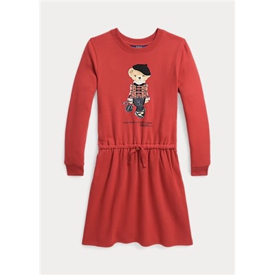 Girls 7-16 Polo Bear Fleece Dress