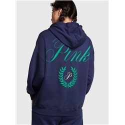 PINK IVY FLEECE FULL-ZIP HOODIE