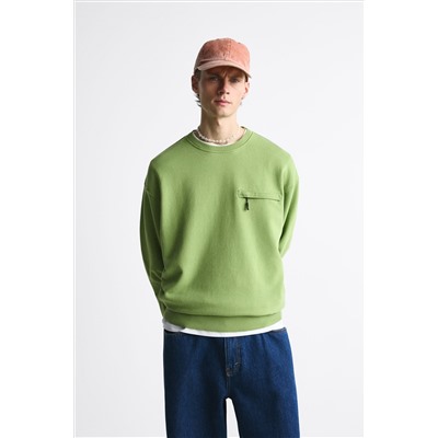 SUDADERA BOLSILLO CREMALLERA
