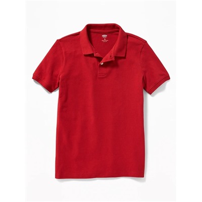 Uniform Built-In Flex Pique Polo for Boys