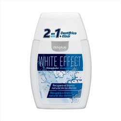 Гелевая зубная паста White Effect Deliplus 2 в 1