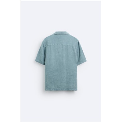 CAMISA EFECTO ARRUGADO