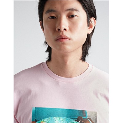 T-shirt, Men, Pink