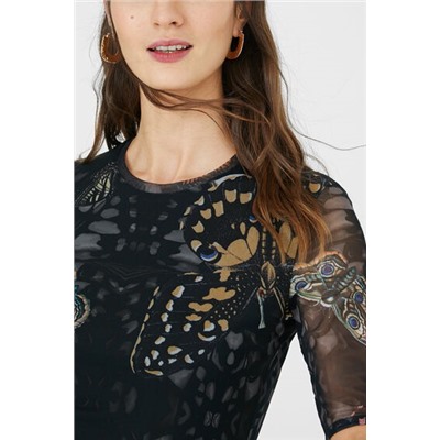Vestido por la rodilla slim