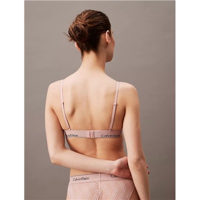 Modern Lace Lightly Lined Triangle Bralette
