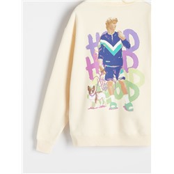 Hoodie mit künstlerischem Druck