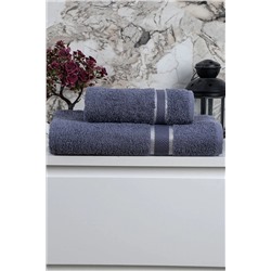 Mira Home, %100 Pamuk 2 Parça Kadın/erkek Banyo Duş Hamam Havlu Seti 90x150 Cm