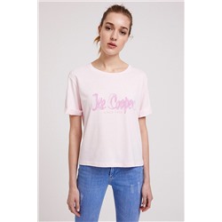Lee Cooper Kadın Fallon O Yaka T-Shirt A.Pembe 202 LCF 242021