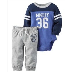 2-Piece Bodysuit & Pant Set