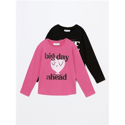 PACK OF 2 PRINTED T-SHIRTS