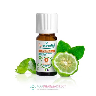 Puressentiel Huile Essentielle Bergamote Sans Bergaptene BIO 10 ml