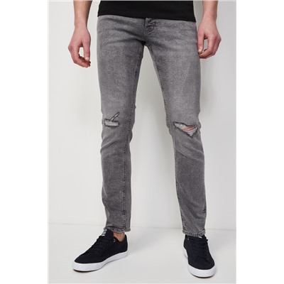 Vaquero slim fit Gris claro