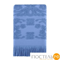 Полотенце Arya С Бахромой 70X140 Isabel Soft Голубой