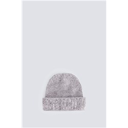 Gorro punto lentejuelas posicionadas