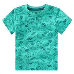 Baby T-Shirt mit Allover-Print