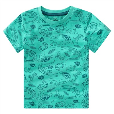 Baby T-Shirt mit Allover-Print