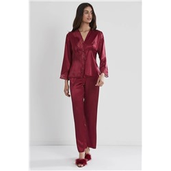 Pierre Cardin Saten Dantelli Pijama Takımı 1160 crdn1160