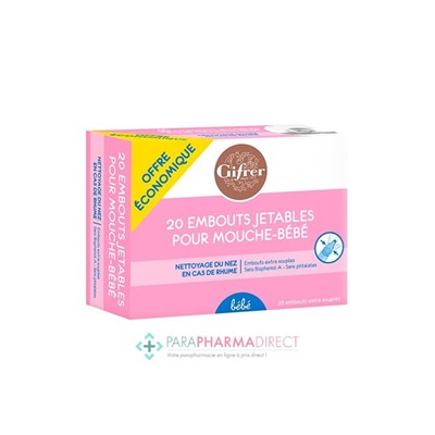 Gifrer Bébé Embouts Jetables Mouche Bébé x20