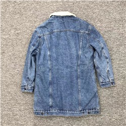 Удлиненная тёплая джинсовая куртка  💋 Levi*s (то, что смогла разглядеть)