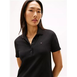 Stretch-Cotton Regular Fit Polo Dress
