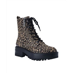 GUESS Women's Fearne Lug Sole Lace Up Bootie