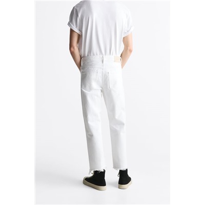JEANS STRAIGHT CROPPED