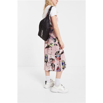 Vestido lencero con camiseta