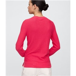Textured Crewneck Sweater