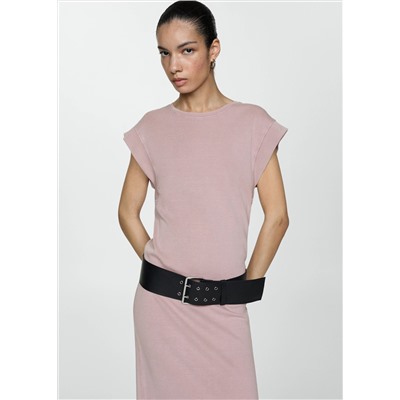 Vestido midi algodón
