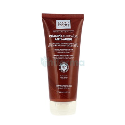 Hair System 3GF Champu Anticaida Antiaging Martiderm 200ml