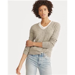 POLO RALPH LAUREN Cable Wool-Cashmere Sweater