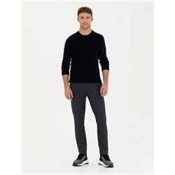 Lacivert Slim Fit Kazak