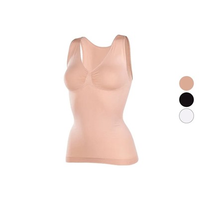 belly cloud Shape Top, mit Raffung, V-Ausschnitt und speziellen Zonen, enthält Elasthan