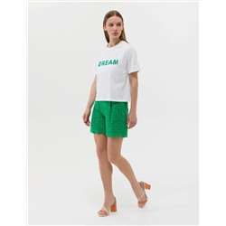 Beyaz Comfort Fit Tişört