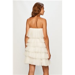 Vestido avolantado Blanco