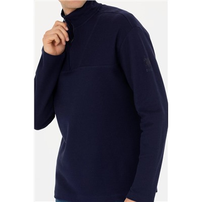 Erkek Lacivert Sweatshirt