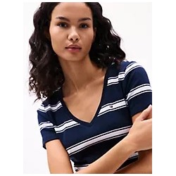 V-Neck Stripe Favorite T-Shirt