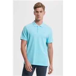 Lee Cooper Erkek Twins Pike Polo Yaka T-Shirt Turkuaz 202 LCM 242042