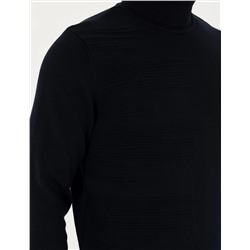 Lacivert Slim Fit Kazak