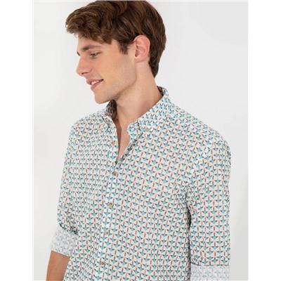 Zümrüt Slim Fit Uzun Kollu Gömlek