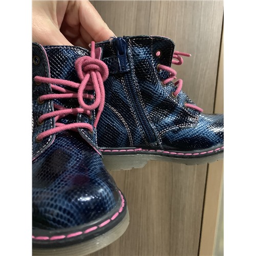 Bota piel bebé - azul размер 25