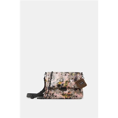 Bolso bandolera solapa cierre exterior