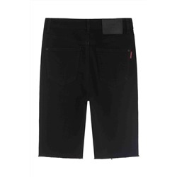 Short vaquero Negro