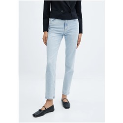 Jeans Newmom confort tiro alto