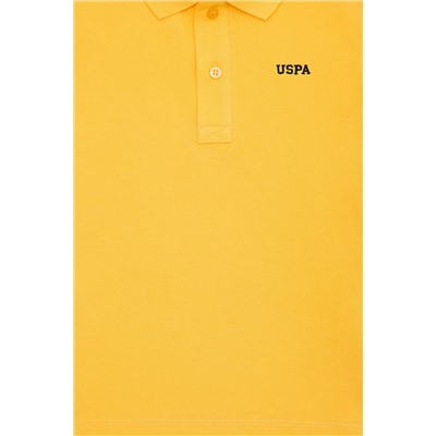 Erkek Çocuk Sarı Basic Polo Yaka Tişört