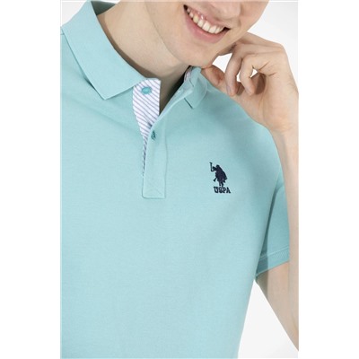 Erkek Mint Basic Polo Yaka Tişört