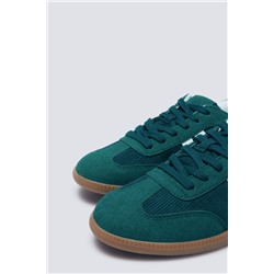 Zapatillas pana verdes